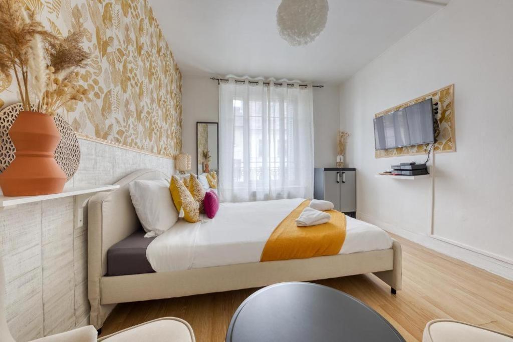 Studio cosy en centre-ville Proche de Paris Pierrefitte-sur-Seine Esterno foto