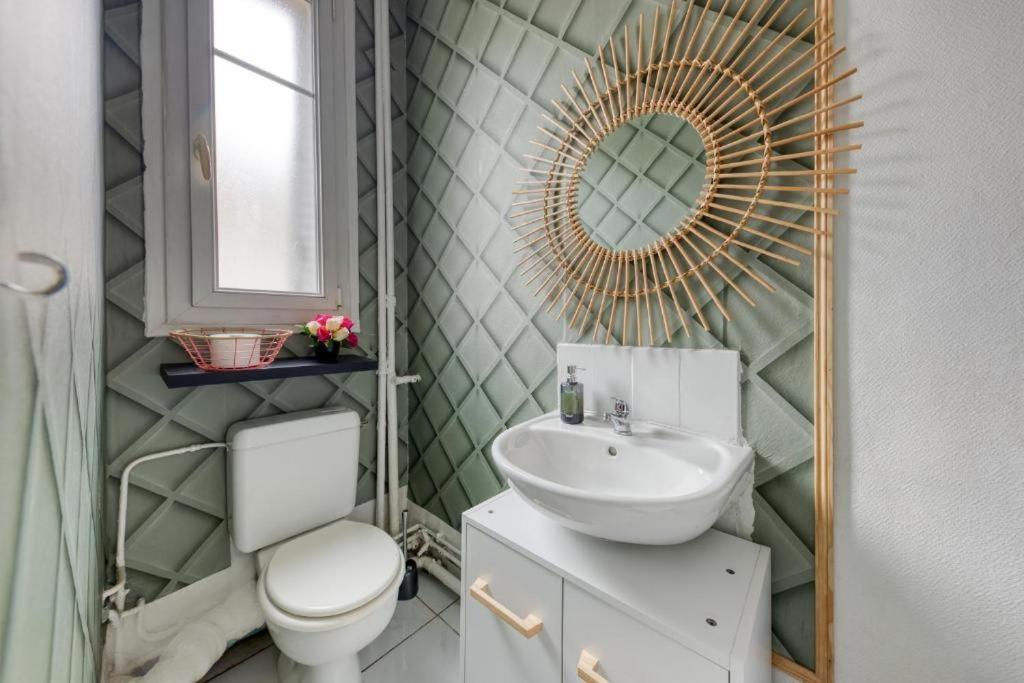 Studio cosy en centre-ville Proche de Paris Pierrefitte-sur-Seine Esterno foto