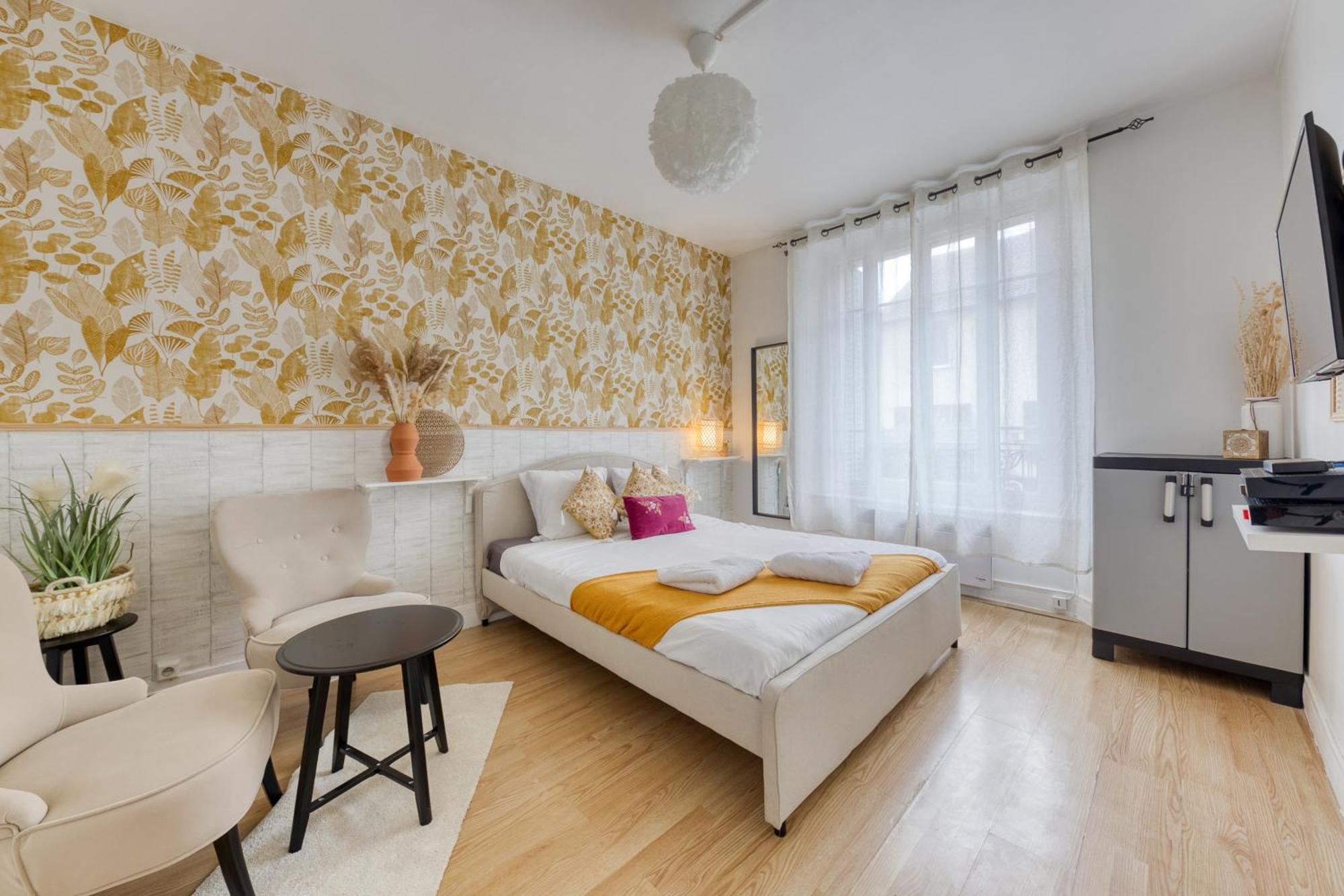 Studio cosy en centre-ville Proche de Paris Pierrefitte-sur-Seine Esterno foto