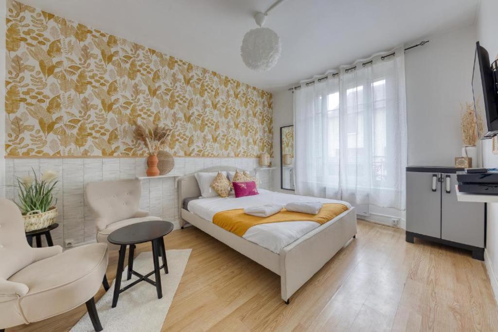 Studio cosy en centre-ville Proche de Paris Pierrefitte-sur-Seine Esterno foto